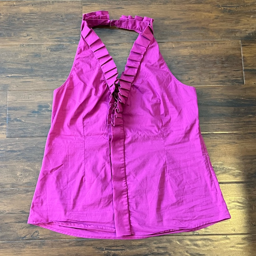 New York and Company orchid halter top.